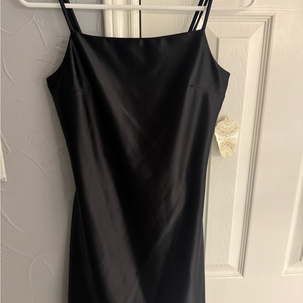 Elegant Black Mini Dress